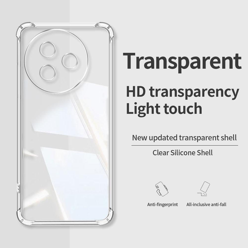 Coque For Vivo Y39 5G V2436 Case Clear Silicone Soft Phone Case For Vivo Y300i VivoY39 Funda Transparent Shockproof Airbag Cover