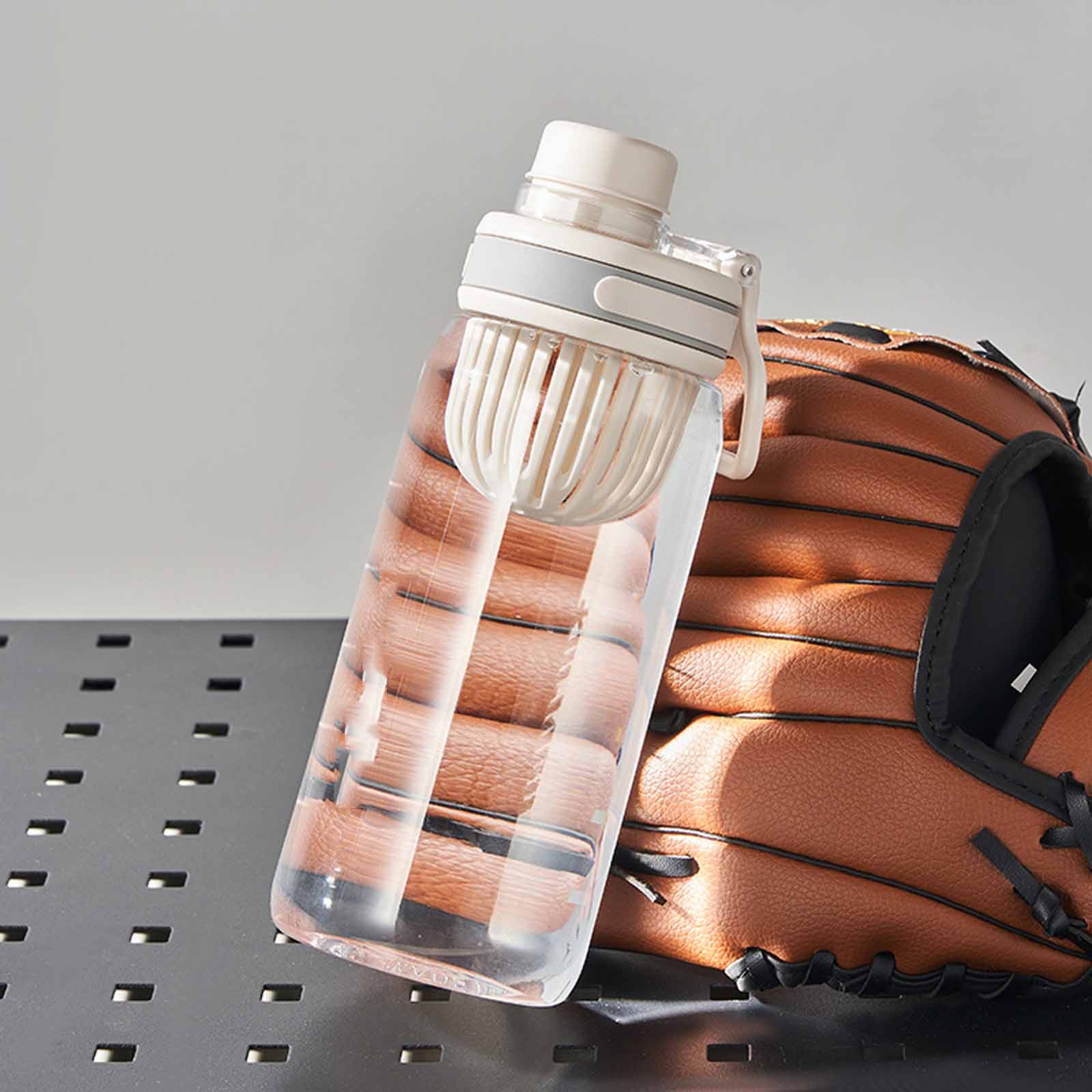 Summer Sports Water Bottle, High-Temperature Resistant Plastic Cup with Tea Compartment, Portable -Drop Bottle S