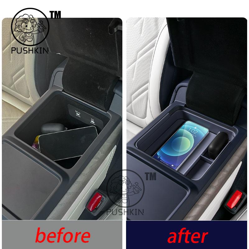 For ZEEKR 9X 2025 2026 Car Armrest Storage Box Center Console Organizer Center Console Interior Accessories