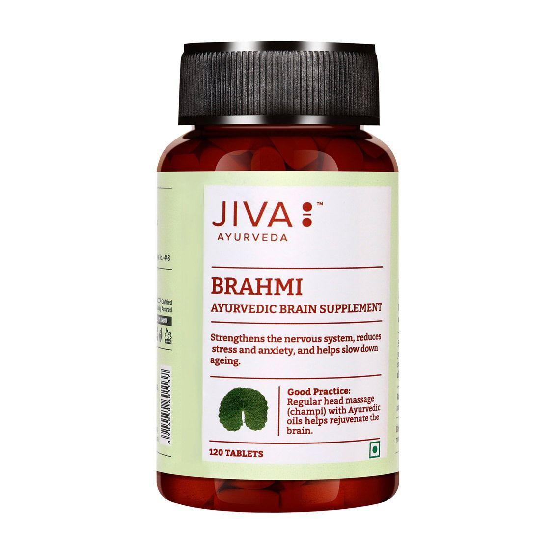 

Брахмі (120 таб, 500 мг), Brahmi Tablets, Jiva