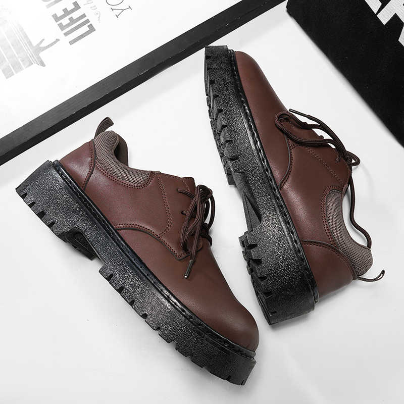 Fashion With Lacing Appearance Increases Retro Men's Sneakers Mens Tennis Shoes Moccasins For Men Brand Sports Special Offers