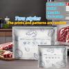 Aluminum Foil Refrigerator Storage Bags Reusable Perfect for Kitchen Organization in The Refrigerator Or Freezer 3 Size Zipper Fresh-Keeping Bags