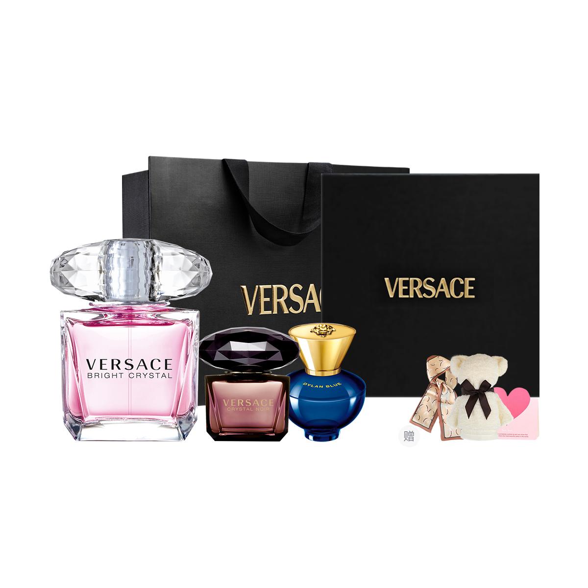 VERSACE Pink Diamond Women s Perfume Pink Diamond Gift Box Set Eau De Toilette Crystal Diamond Love Affair Women s Perfume Box