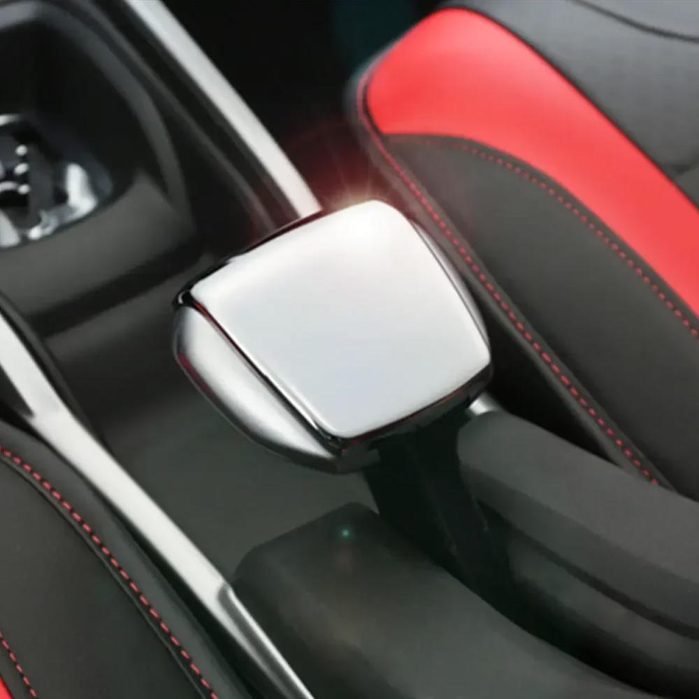 For Peugeot 2008 2014 2015 2016 2017 2018 ABS Car Handbrake Cover Sticker Decoration Trim Protector Accessories