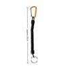 Heavy Duty Retractable Fishing Anti-lost Rope Telescopic Spring with Carabiner for Kayak Angling Outdoor Sports