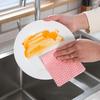 Disposable Wave Stripe Dish Cloth - Water-Absorbent Wet & Dry Non-Woven Kitchen Rag