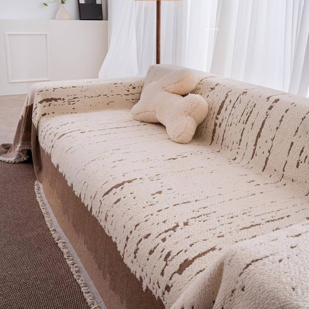 Sofa Cover, Sofa Cover, Simple Light Luxury, Universal Dust-Proof In All Seasons, One-Piece Non-Slip Sofa Towel, Sofa Cushion