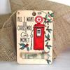 Durable Christmas Money Clip Holder Unique Christmas Wallet Cash Pendant Festive Charm Decorations for Gift Giving