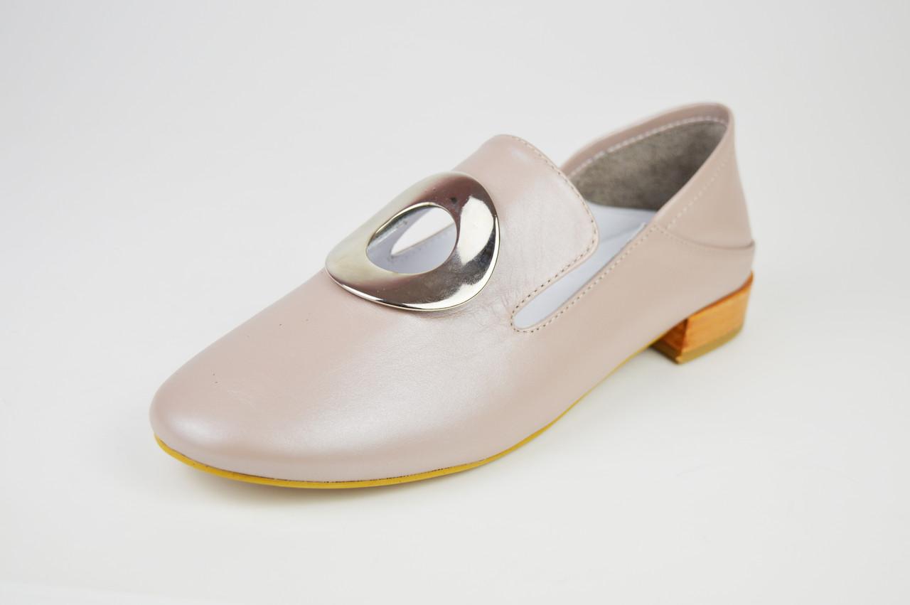 

Мюлі Evromoda 1042 36 Капучіно шкіра 38 мигдалевий