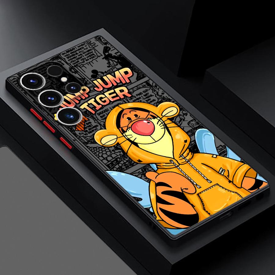 Case for Samsung Galaxy S26 S20 S23 FE S22 S21 S25 Ultra S24 Plus Note 20 10+ Funda Phone Cover Mickey Donald Duck