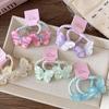 10Pcs Cute Elastic Rubber Band Luxury Bowknot Hair Ties Luxury Hair Rope  Hair Accessories
