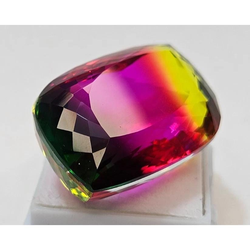 Natural Ametrine 85-87 Ct Fancy Cut Certified Excellent Loose Gemstone