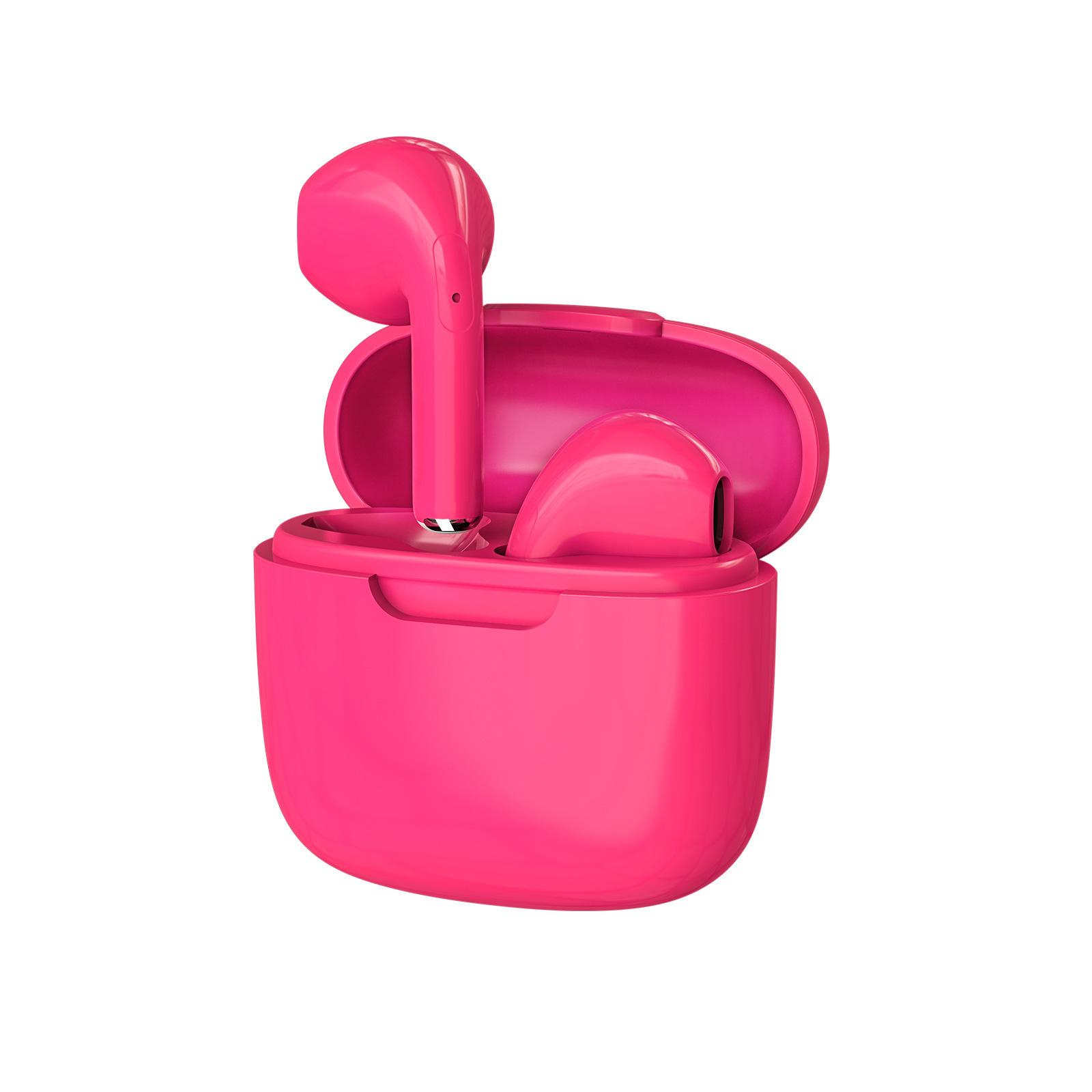 

Беспроводные Bluetooth-наушники Macaron V5.3 со сверхдлительным временем автономной работы и стереоигровой спортивной гарнитурой с низкой задержкой амарантовый