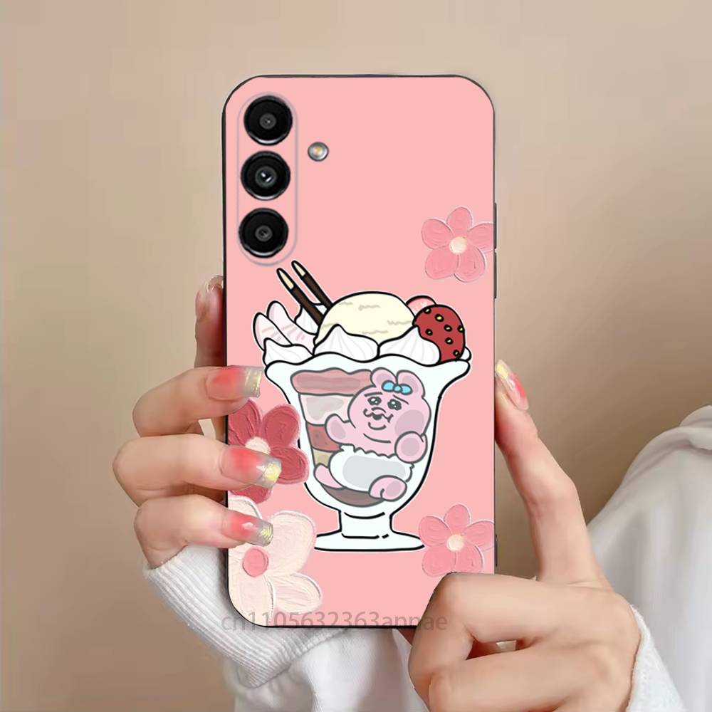 Kawaii O-OpanchuS UsagiS Phone Case For Samsung Galaxy S21 22 23 24 S25 Ultra PlusS20 FE S10 Plus  Cover Funda