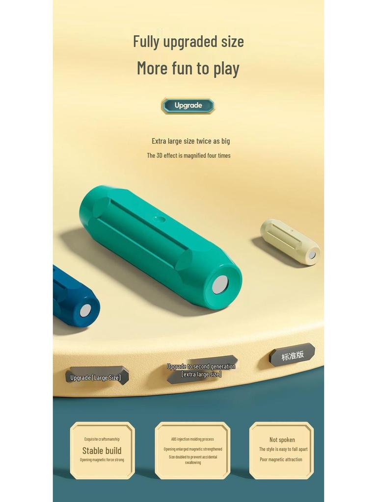 Magnetic Building Blocks: Toddler Educational Toys for Boys & Girls, Ages 3-6