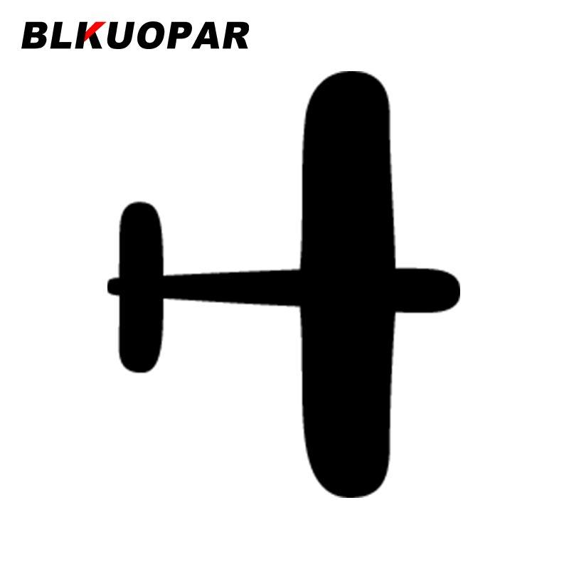 BLKUOPAR for Aircraft Car Stickers Cute Waterproof Decals Scratch-Proof Creative Air Conditioner Laptop Decor Car Label