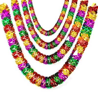 Christmas Foil Garland Extra Long Ceiling Hanging Tinsel Xmas Home Decoration