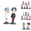 Bts Bt21 Tiny Tan Figuren Set 7 Stück Süße Und Farbenfrohe Charaktere Für Fan-Geschenk Und Dekoration