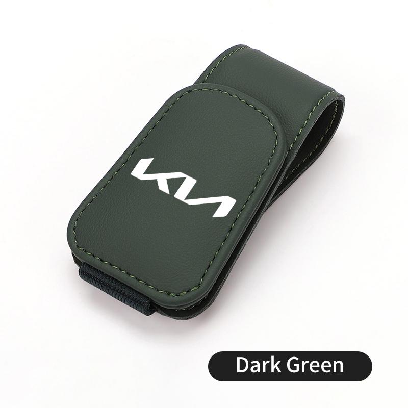 CNR2 For KIA Car Sunglasses Holder Magnetic Portable Ticket Card Clip Auto Accessories K5 K2 Optima Soul Spectra Niro Cadenza Sephia