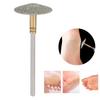 Diamond Carbide Foot Callus Sanding Bit Umbrella Toenail Polishing Grinding Head DIY Pedicure