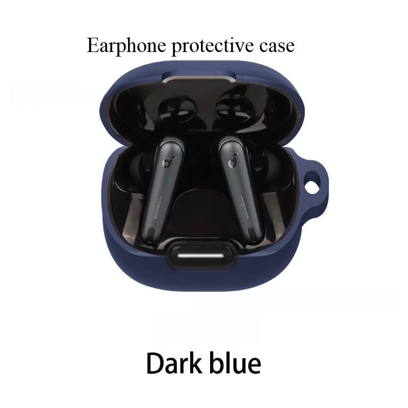Suitable for Soundcore Anker Liberty 4 NC Headphone Protective Case Thin and Environmentally Friendly Silicone Protective Shell