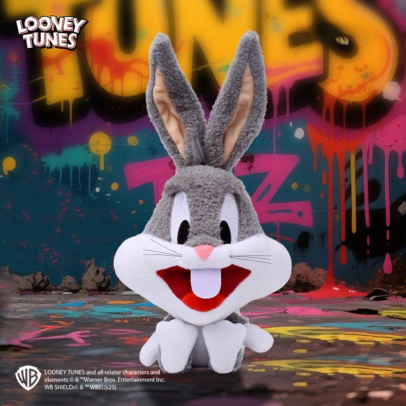 New 20cm Big Head Looney Tunes Plush Toy Bugs Bunny Cartoon Stuffed Animal Soft Doll Kids Birthday Gift Present