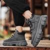 Nová móda Podzim a zima Pánské vysoké boty Martin Studenti Muži Chlapci Trendy Pracovní obuv Měkká podešev Ochrana práce Martin Tenisky