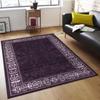 Black Purple ,Carpet ,Home Decor  Art  Themed,Purple Art Rug