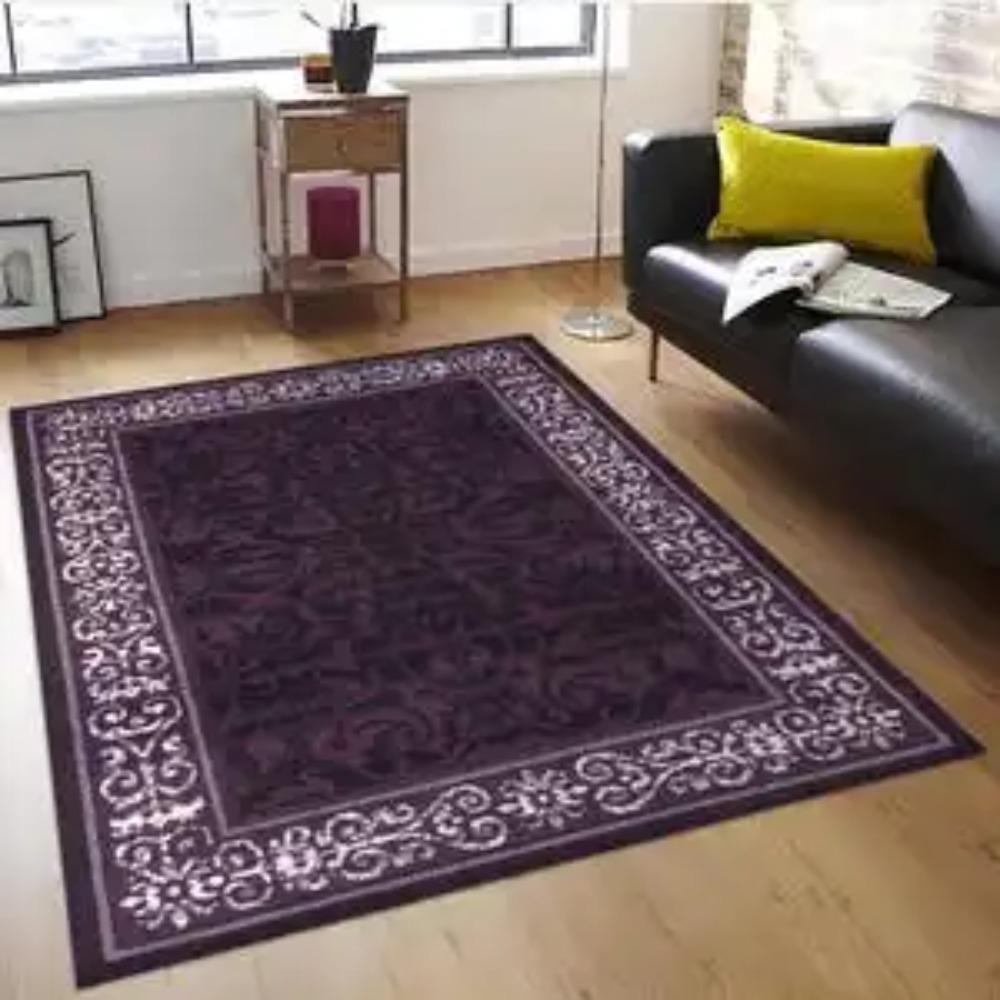 Black Purple ,Carpet ,Home Decor  Art  Themed,Purple Art Rug