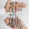 Bohemian Natural Stone Bead Choker Necklace Handmade Irregular Ladies Gemstones Beaded Jewelry Collar Party Friend Gift Femme