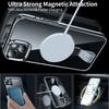 For iPhone 14 Case Compatible with MagSafe Hard PC Clear Phone Cover Ring Holder