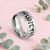 Amulett Wikinger Nordische Rune Edelstahlring Herren Mode Party Retro Jubiläumsgeschenk Schmuckgeschenk Neu