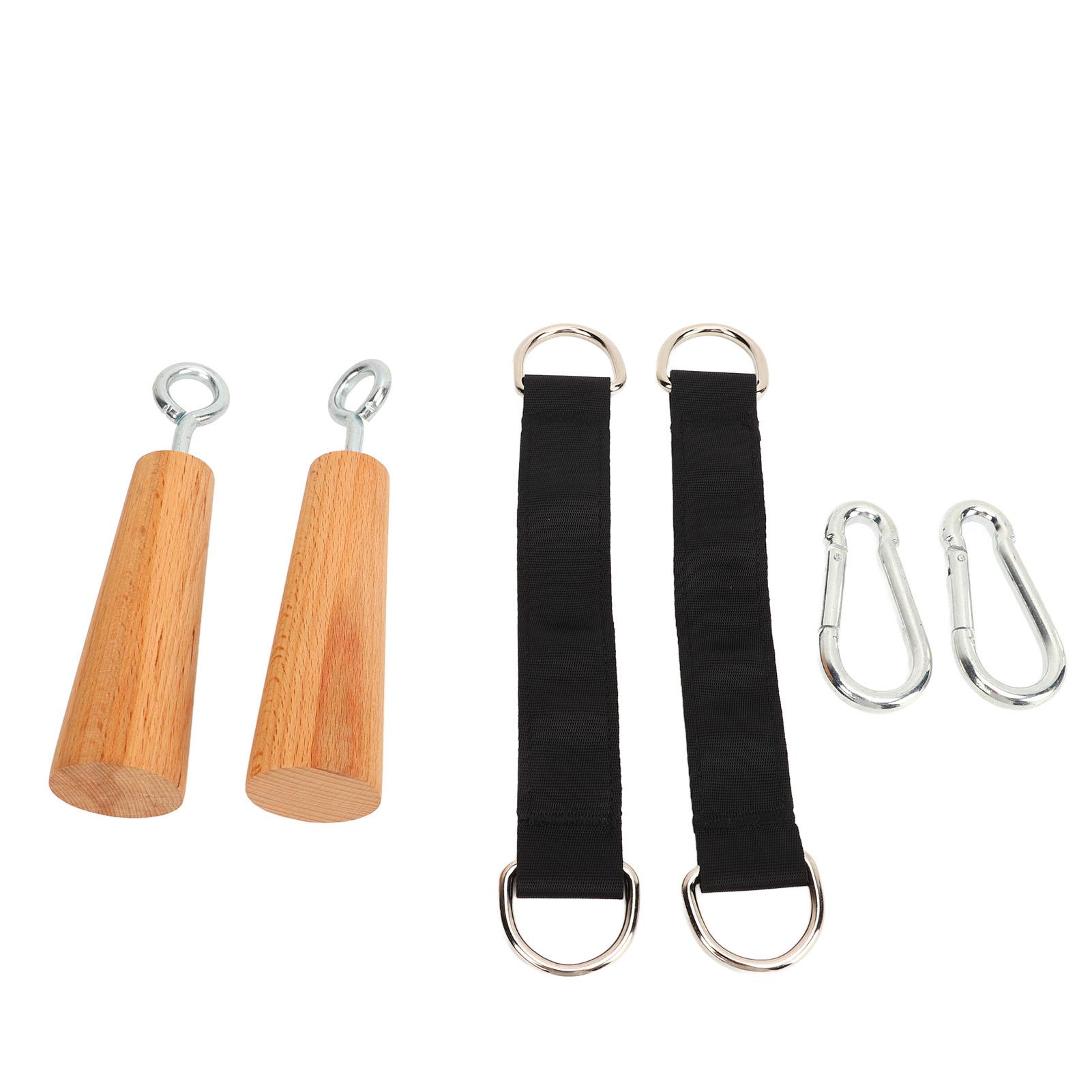 

Деревянные рукоятки для подтягиваний Деревянный тренажер для силы пальцев Домашний спортзал Верхняя часть тела Кор Сила хвата Тренировочная ручка для силы хвата Аксессуары для фитнеса для подтягиваний