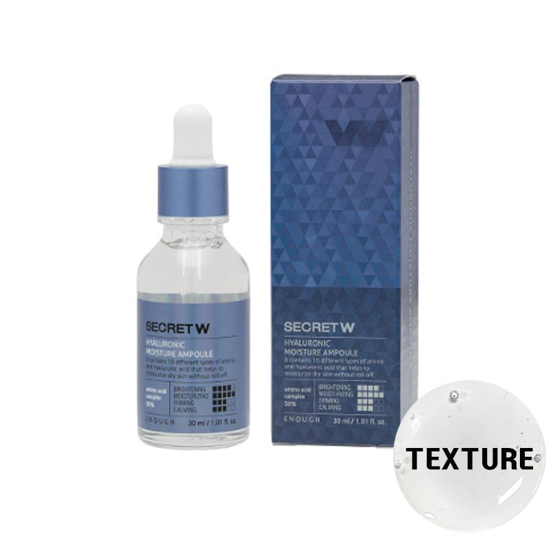 ENOUGH 5 types de secrets avec série d'ampoules pour éclaircir/carming/peptide/hyaluronique/soin des pores 30 ml (20 Options)