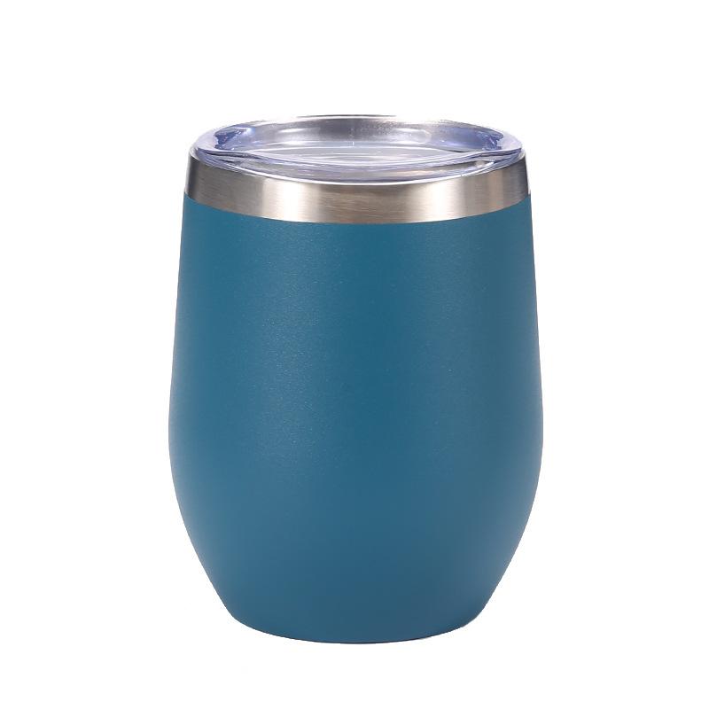 Personalised 12oz Thermos Insulated Travel Cup Stainless Steel Swig Tumbler Hot Cold Coffee Tea Wine Cups