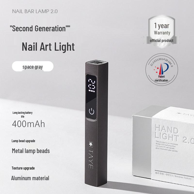 Portable Rechargeable Nail Art UV Lamp for Phototherapy and Baking