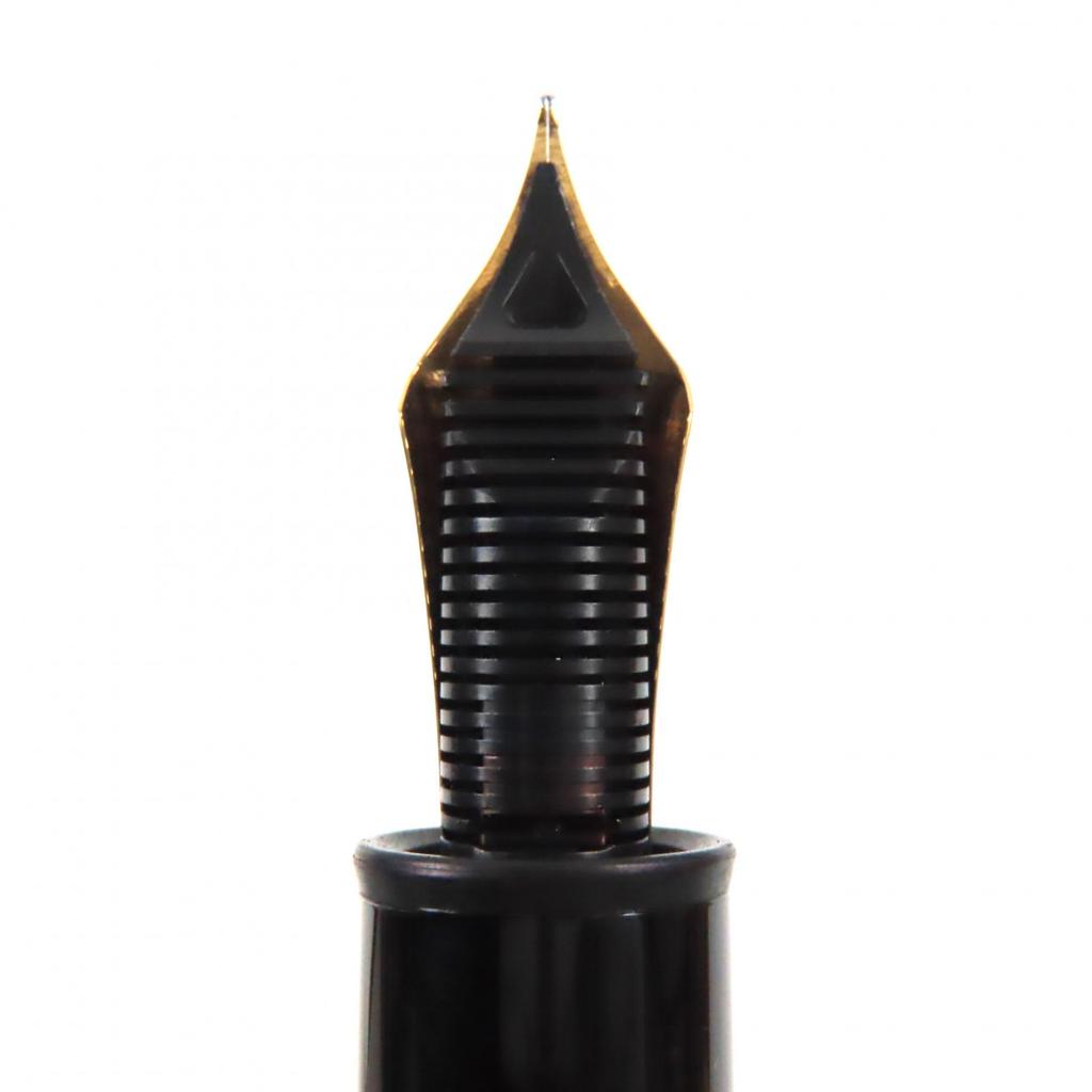 Excellent MONTBLANC Fountain Pen Meisterstck 149 Black Gold 18K Mens Used