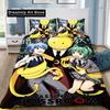 New 3d Printed Anime Assassination Classroom Duvet Cover Pillowcase Bedding Set Adult Boy Girl Bedroom Decoration Children Gifts