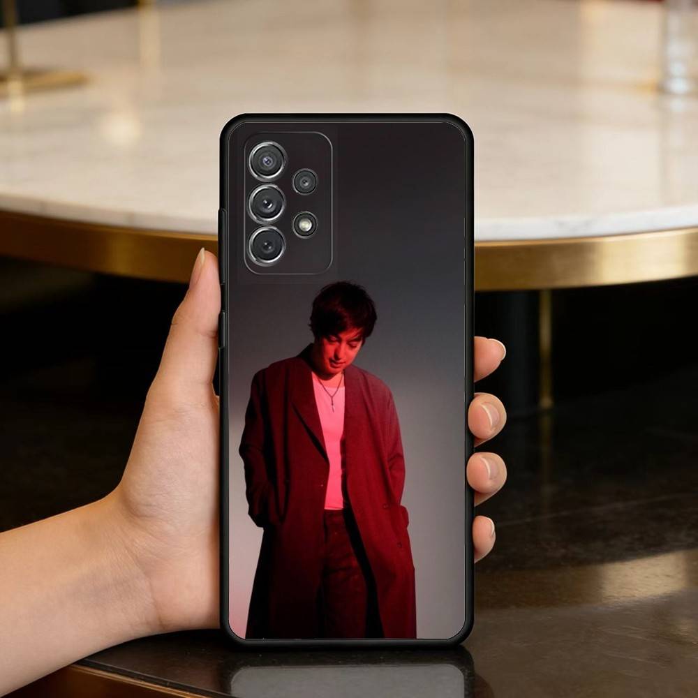 

J-Joji M-Miller Hot Soft Silicone Black Cover Phone Case For Samsung Galaxy A73,A72,A71,A70,A53,A52,A51 Samsung a50 30s 50s