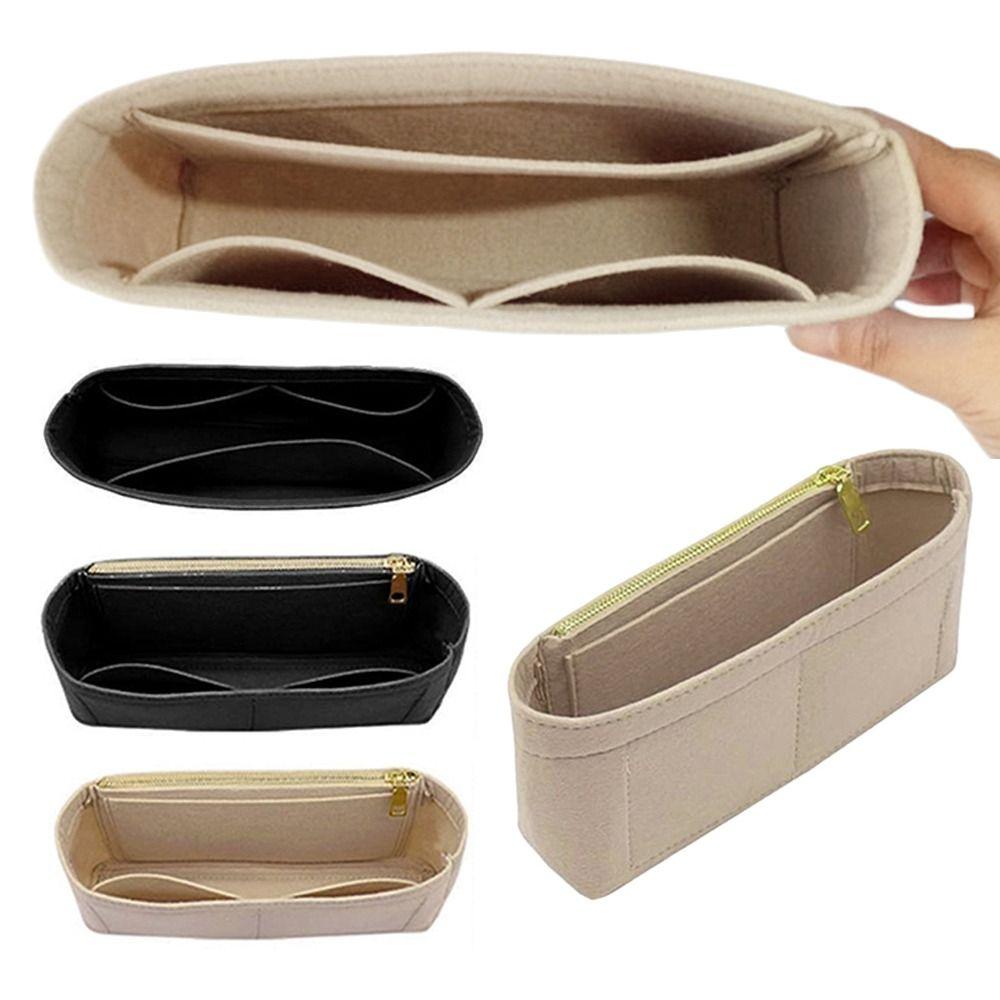 Portable Felt Handbag Insert Bag Black Khaki Storage Organization Internal Bag Purse Liner For Marmont