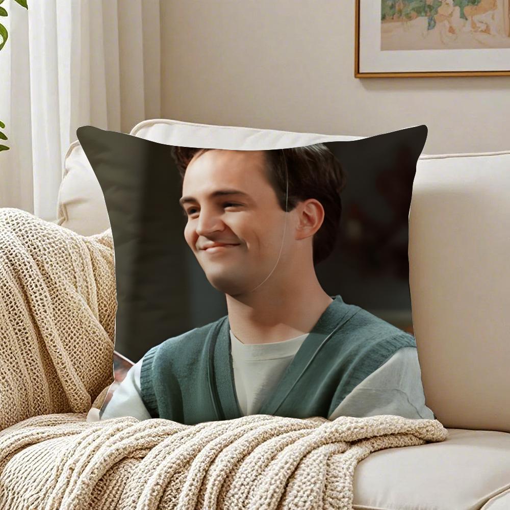 

CChandler Bing Comfy Plush Cushion Cover Pillowcase Antidustmite living Room Sofa Decor Cushion Room 30X30cm