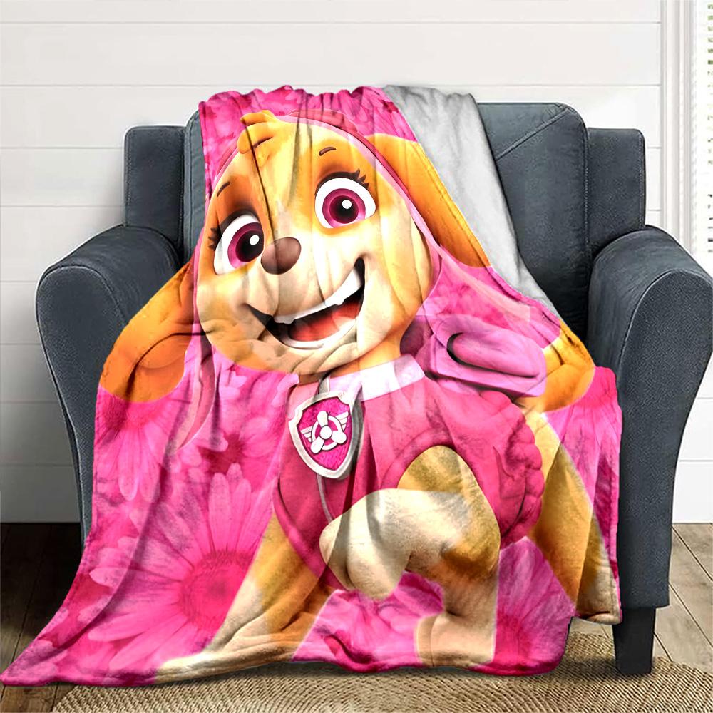 1pc Paw Paw11 Blanket, Gift, for Men and Women, Soft Blanket, Good for Sofa Bed Couch Travel, Lightweight Flannel Blanket