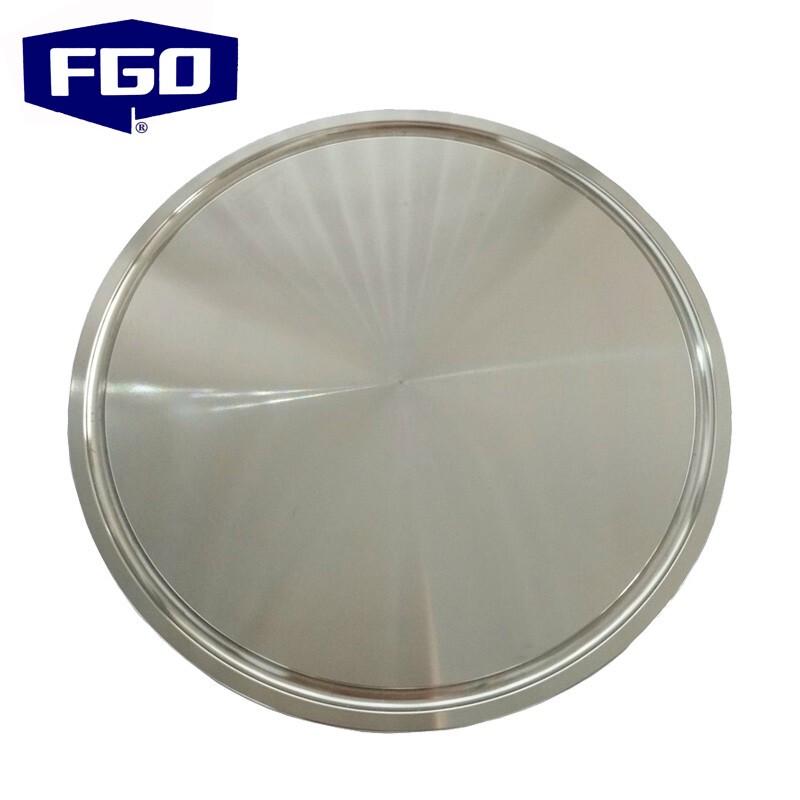 FGO 316L Stainless Steel Quick-Clamp Blind Plate