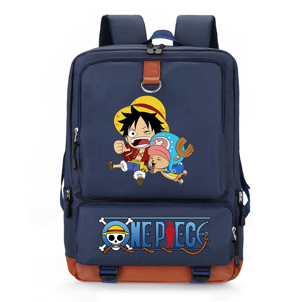 Popular Animation Peripheral Backpack Computer Bag Junior High School Students Personality Large Capacity Schoolbag