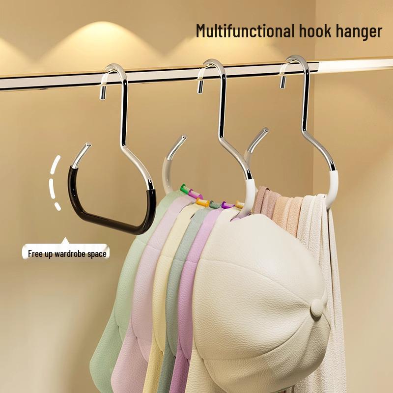 Multifunctional Non-Slip Round Hanger for Hats, Scarves, and Belts