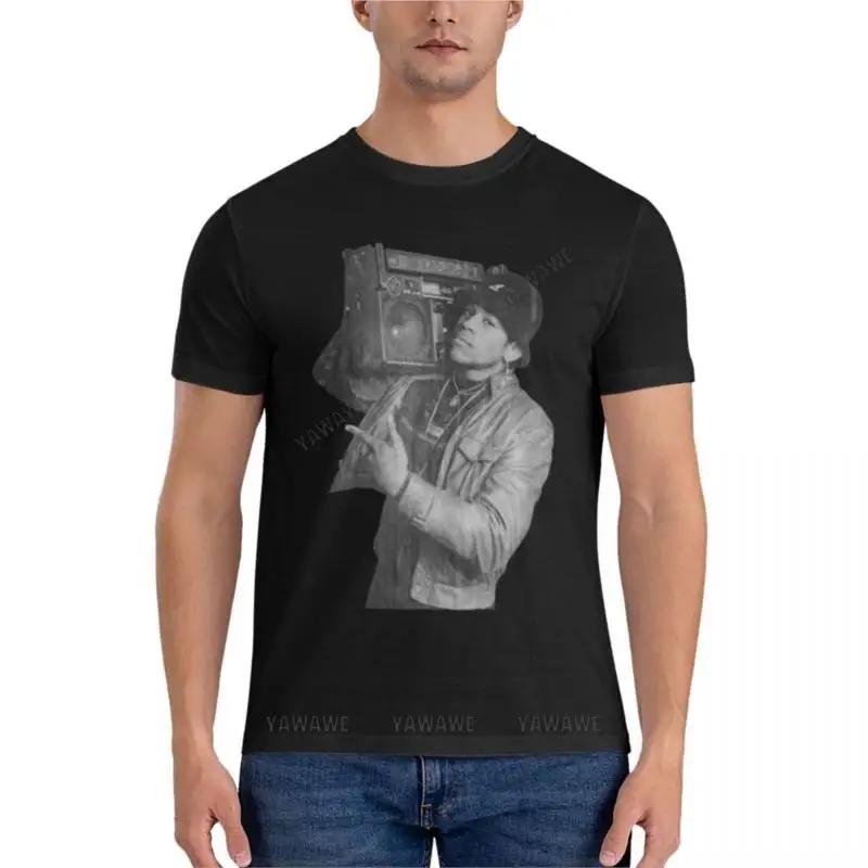 Retro LL Cool J Radio Foto Generics Essential T-Shirt Herren Kurzarm T-Shirts Herren T-Shirts T-Shirt