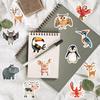 50 Cartoon Hand-drawn Animal Graffiti Stickers Decorative Guitar Notebook Suitcase DIY Waterproof