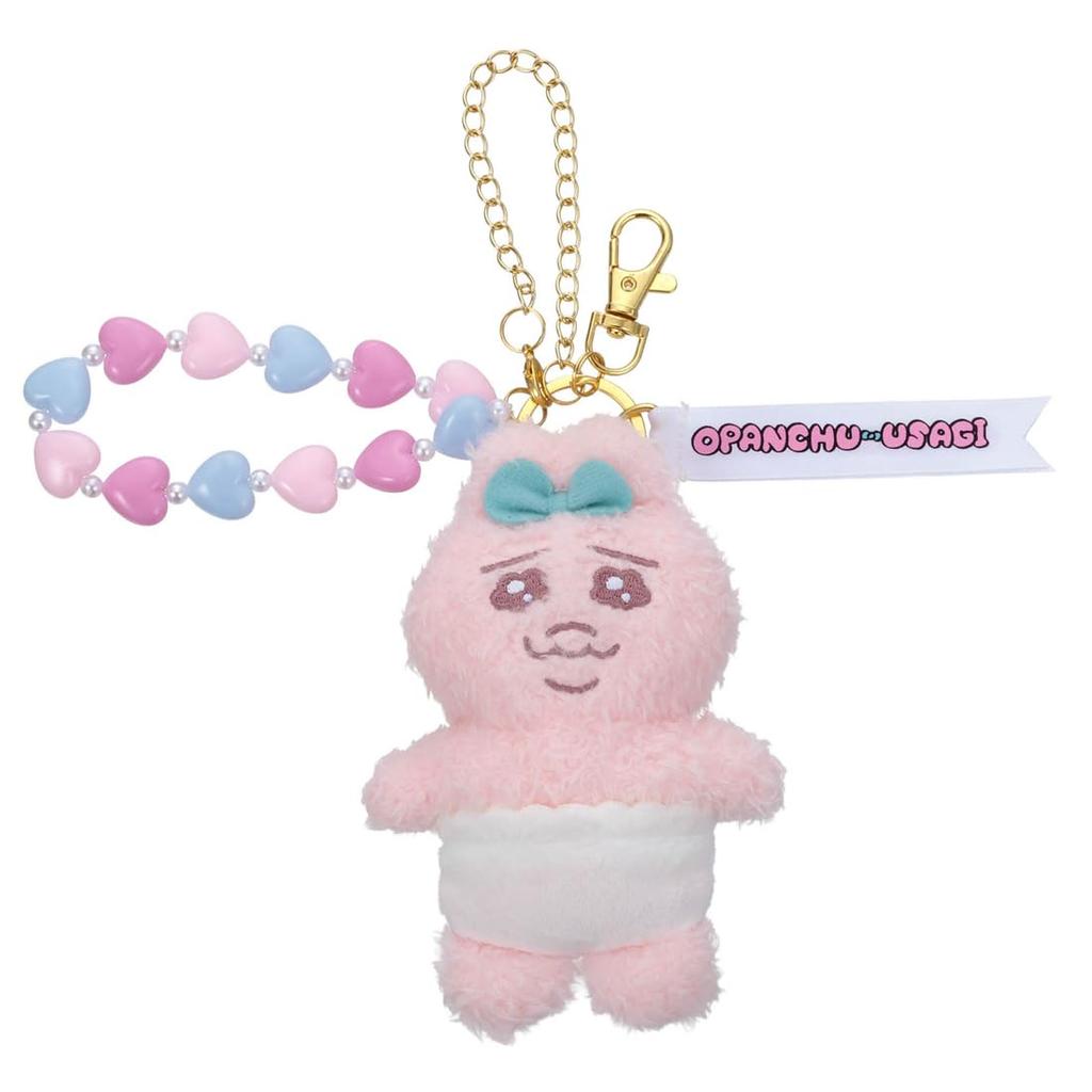 Takara Tomy Arts Opanchusagi Fluffy Plush Toy Strap Opanchusagi Plush Toy Approximately 13cm Tall (TAKARATOMY A.R.T.S)