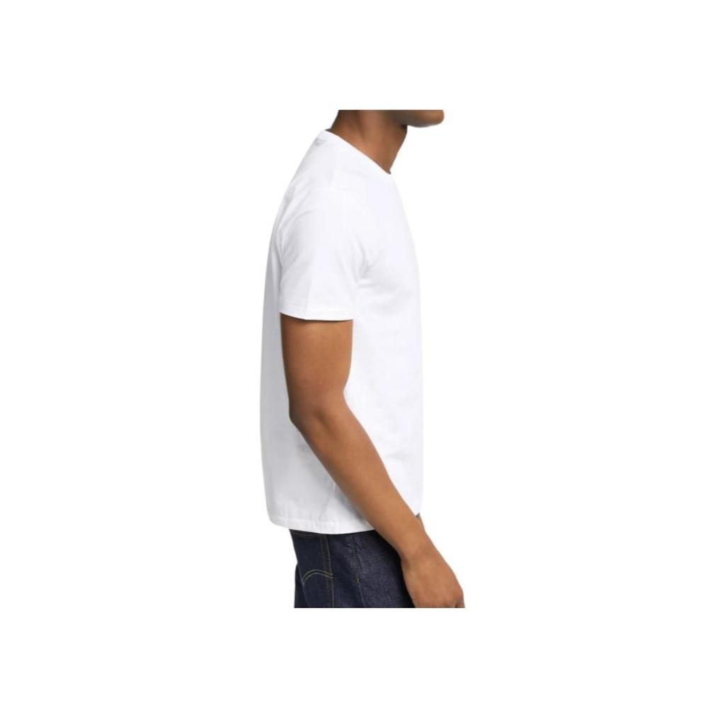 Polo Ralph Lauren Logo Embroidered Solid Color Crew Neck Short Sleeve T-Shirt Men Tops White 710706748-002