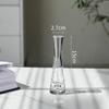Mini Transparent Glass Test Tube Vase for Fresh Flowers - Desktop Ornament
